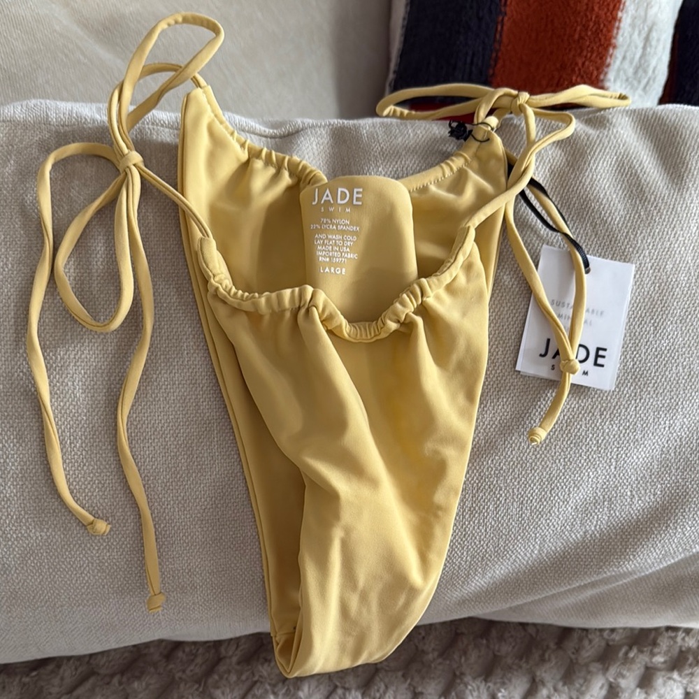 Jade Yellow Bikini Bottom